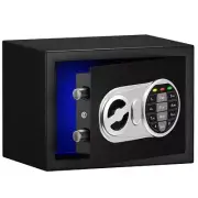 SamYerSafe Safe Box with Sensor Light , Security Small Safe with Electronic D...