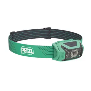 【PETZL 法國 ACTIK 超輕量高亮度頭燈(450流明)《綠》】E063AA/登山露營/手電筒/緊急照明