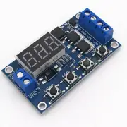 DC 5V 12V 24V LED Trigger Cycle Timer Delay Switch Turn Off/On Time Relay Module