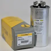 Titan Pro 20 + 5 MFD UF 440/370 V Round Run Capacitor TRCFD205