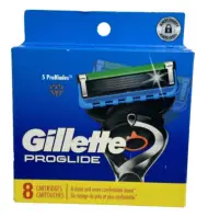 Gillette Proglide Mens Razor Blade Refill Cartridges - 8 Count Free Ship