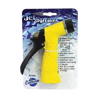 JetSpray Pistol-Grip Nozzle Yellow 1 Each by Coburn