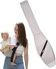 Xatteua Baby Sling, Comfortable Baby Carrier with Hip Seat, Baby Carrier with Hip Seat, Multifunctional Portable Hip Carrier for Baby, Hands-, Newborns