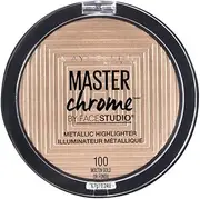 Maybelline Master Chrome Highlighting Powder, 8 g, 100 Molten Gold