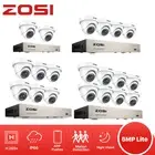 ZOSI 8CH 5MP Lite H.265 DVR Outdoor Home CCTV Security Camera System 1080P 0-2TB