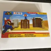 Super Mario Bros Desert Playset 2.5 Figure World Of Nintendo Pokey Jakks Pacific