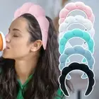 Face Makeup Headband for Makeup Braided Hairbands Spa Headband Sponge Headbands