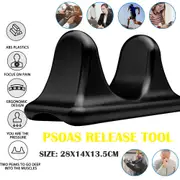OZNALA Psoas Muscle Release Tool and Deep Tissue Mass Body Massager Release Tools Gym Black
