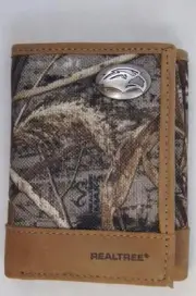 ZEP PRO Southern Mississippi Realtree Max-5 Camo Trifold Wallet Tin Gift Box