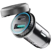 INTERPHONE Motorcycle DUAL USB + TYPE C ADAPTER Cigarette Lighter Socket