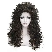 Synthetic Heat Resistant Hair Long Curly Wigs Cosplay Women Wig Carnival Wigs