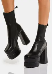 [Lamoda] Marine Platform Boots