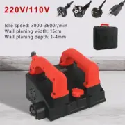With Cement Knife 1-4mm Electric Concrete Machine Brick Wall Chaser Wall Planer