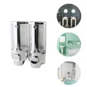 350ml Wall Mounted Soap Dispenser Home Hotel Bathroom Hand Cleaner Soap Shampoo