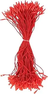 Tag Strings for Labels,100X Snap Lock Pins Loop Tag Fastener | Tag Rope, Tags Ties for Clothing Tags Merchandise Marking Tags Luggage Labels