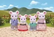 Sylvanian Families Marshmallow Mouse Family