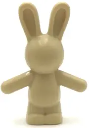 Lego New Tan Bunny Rabbit Standing Hare Stuffed Animal Piece