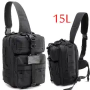 Tactical Military Sling Bag Rover EDC Molle Pack Shoulder Sling Backpack for Men