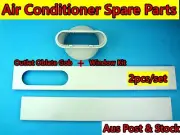 2PCs Portable Air Conditioner Spare Parts (Gob+Window Slide Kit) (15cm Gob) NEW