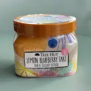 Tree Hut Lemon Blueberry Tart Shea Sugar Scrub 18 oz - Limited Edition