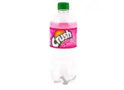 24x Canadian Crush Pink Cream Soda Pop 591mL Bottle Soft Drink Pink