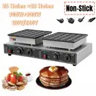 Nonstick Electric Poffertjes 50PCS Mini Dutch Commercial Pancake Baker Maker