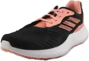 adidas Womens Alphabounce Low Top Lace Up Running Sneaker, Black/Peach, Size 6.5