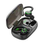 5.3 Wireless Earbuds Bluetooth Headphones Noise Cancelling Mic With Earhooks