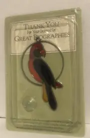 Vintage 1992 Reader's Digest Parrot Sun Catcher Retro New Sealed
