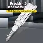 Key Decoder SS001 Perfect Match For Key Picking Hook Tool Stainless Steel Silver