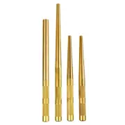 Mayhew 61363 4 Piece Extra Long Brass Punch Set