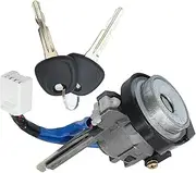 Lock Cylinder for Hyundai Elantra 2011-2016, Car Ignition Starter Switch Lock Cylinder Lock with 2 Keys 819003XF00