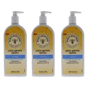 Burts Bees Baby Ultra Gentle Lotion - Soothing by Burts Bees for Kids - 12 oz Body Lotion - Pack of 3