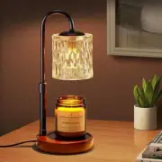 Mom's Day Briever Dimmable Candle Warmer Lamp with Timer Height Adjustable Blk