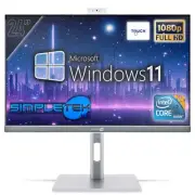 Computer All IN One 24 " Core I3 RAM 4gb SSD 480gb FHD Touch PC Windows 11 Pro _