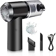 VENO Vacuum Cleaner for Home and Car Wireless Dust Collection 2 in 1 Car Vaccum Cleaner High-Power Handheld Dual-Use Portable USB Rechargable Water Resistant, Recycled Materials (Vacuum Cleaner)