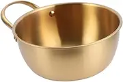MAGICLULU Korean Noodle Pot Vegetable Basin Set Non Stick Cooking Pot Comfortable Handle for Soup Instant Noodles