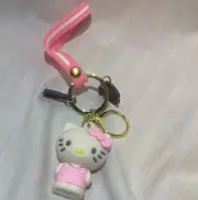 Hello Kitty keychain With Charms -M and Apple