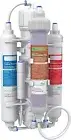 Heavy-Duty 50 GPD Reverse Osmosis System with Color-Changing Deionization Filter
