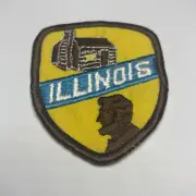 Iron Sew On Patch - Abraham Lincoln, Illinois State BgD