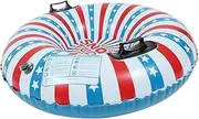 1Pc Thickened Inflatable Snow Sled for Adults Sliding Cushion for Winter Outdoor Fun for Sledding and Snow Play