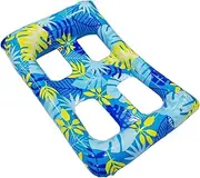 Inflatable Pool Lounger for Adults with Backrest, Inflatable Lounger for Pool, Pool Floats for Adults, Water Toy for Adults, Floating Hammock with Backrest for Adults