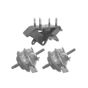 Front + Rear Engine Mount Kit for Toyota Soarer JZZ30 2.5GT Twin Turbo 5 Spd Man
