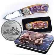 FCM Pocket Folding Knife For Camping Survival Indoor and Outdoor Activities Mens Gift (Ships)