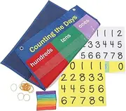 Operitacx Multifunctional Pocket Chart Classroom Supplies Teaching Aid Tools Polyester Fabric Easy Clean