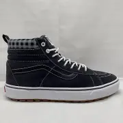 VANS Sk8 Hi MTE-1, Mens US Size 11.5, Plaid Gray Grey White | VN0A5HZYGYW