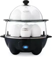 Deluxe Rapid Egg Cooker for Hard Boiled, Poached, Scrambled Eggs, Omelets...