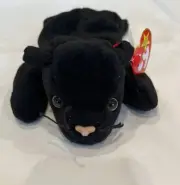 Ty Beanie Babies. Black. Velvet. NEW. 4th Generation. PVC. 1995