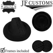 BLACK STITCH LEATHER SMG AUTOMATIC GEAR + SURROUND RING TRIM FOR BMW E46 (for: BMW)
