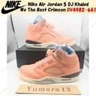 Nike Air Jordan 5 DJ Khaled We The Best Crimson Bliss DV4982-641 Men's Size